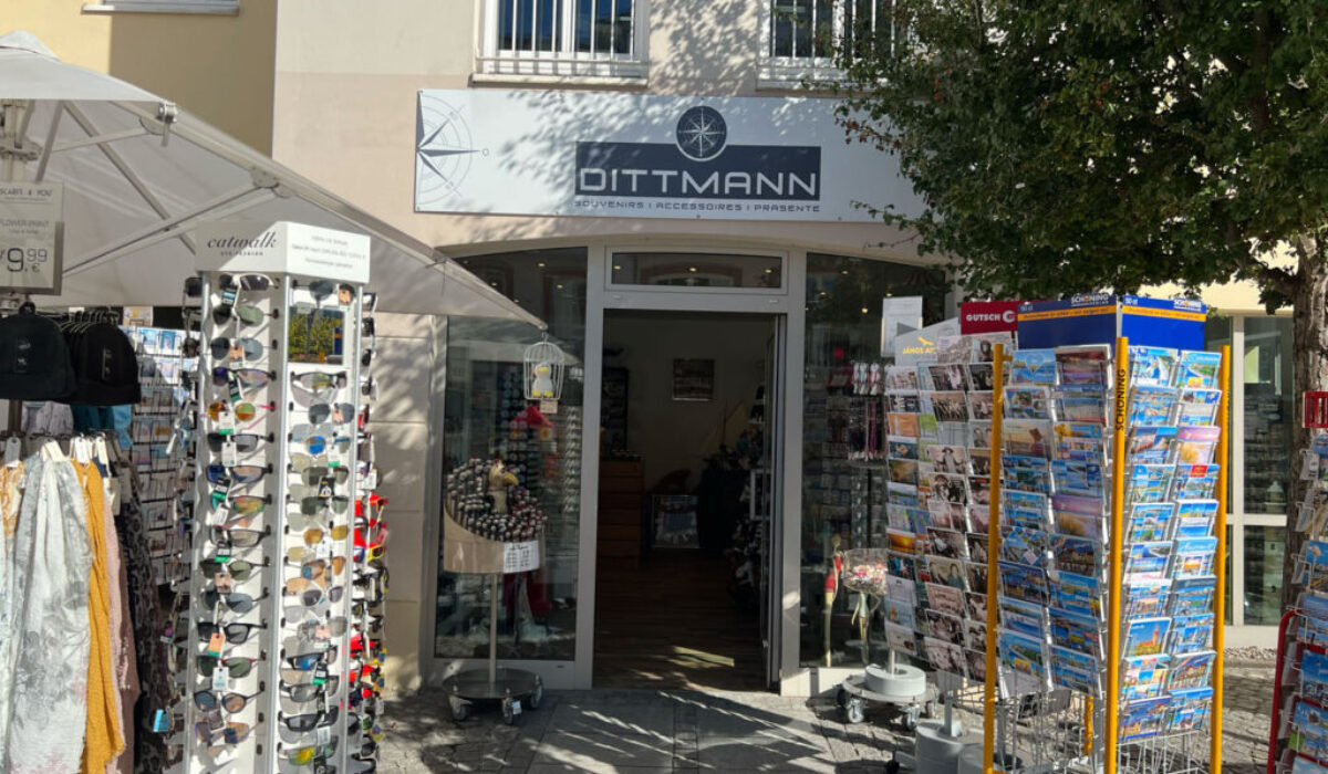 Dittmann Laden in der Poststraße 1A